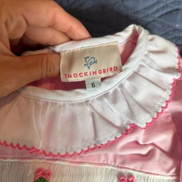 Pink Kids Pajamas with Tree Design - Picture 3 of 4